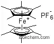 Molecular Structure of 54182-44-4 (Decamethylferrocene hexafluorophosphate)